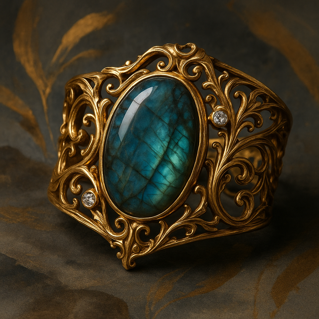 Gallery image 1 - luxury handcrafted jewelry piece